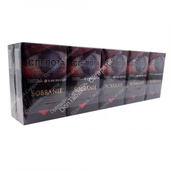 Сигареты Sobranie Black King Size оптом 