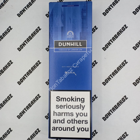Сигареты Данхил (Dunhill) Blu Duty Free Швейцария Микс 