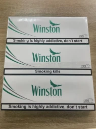 СИГАРЕТЫ ВИНСТОН СУПЕР СЛИМС МЕНТОЛ (Winst0n SUPER SLIMS FRESH MENTHOL) Оптом