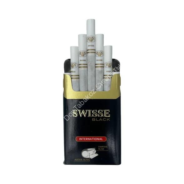 Сигареты Swisse Black International King Size микс 