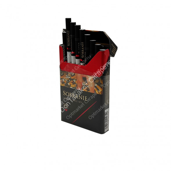 Сигареты Sobranie Black Super Slims оптом 