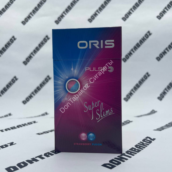 Сигареты Oris (Орис) Pulse Strawberry Fusion Super slims Тамань Микс 
