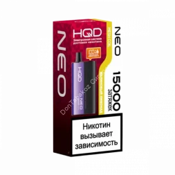 Электронная сигарета HQD NEO 15000 (Малиновый лимонад) оптом