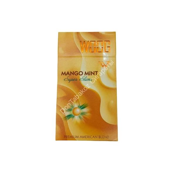 Сигареты Woog Mango Mint Super Slims оптом 