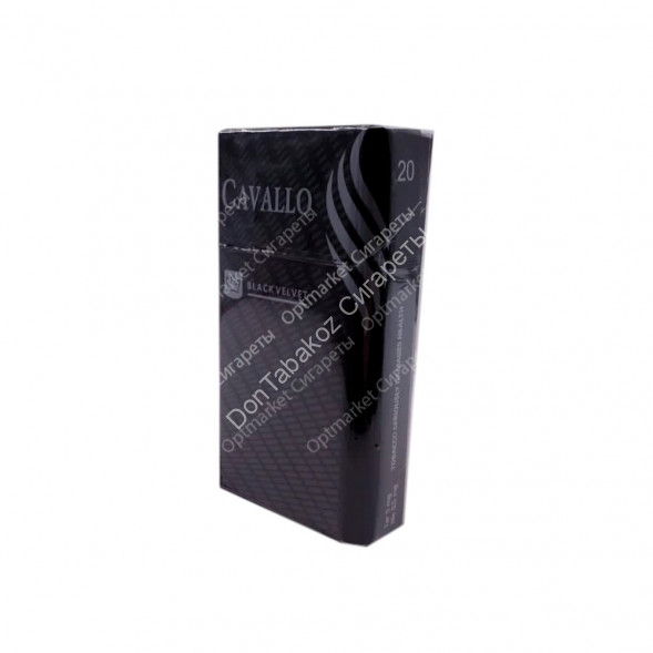 Сигареты CAVALLO Black Velvet оптом 