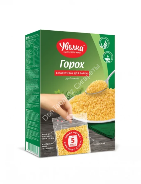 Крупа гороховая в пакетах  Увелка 400г оптом 