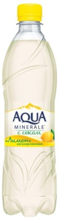 Вода Aqua Minerale С соком Лимон 0.6л оптом 