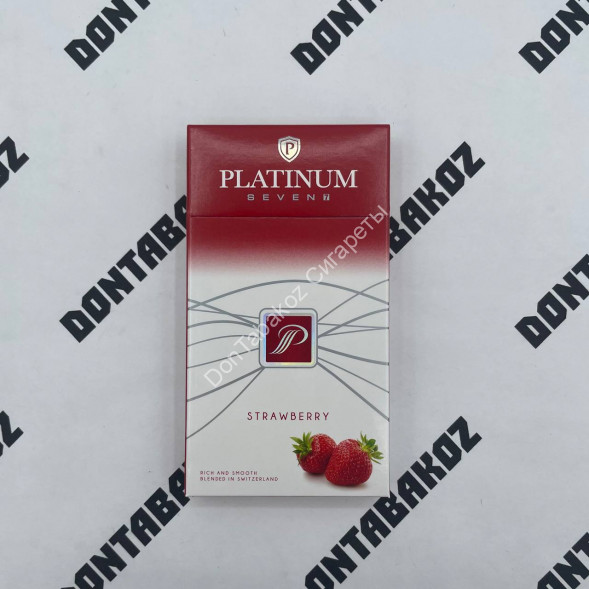 Сигареты Платинум Севен (Platinum Seven) Strawberry SuperSlims Микс 