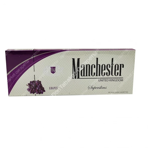 Сигареты Manchester (Манчестер) Grapes Superslims МИКС 