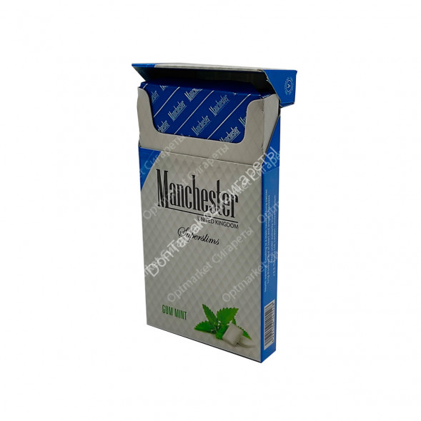 Сигареты Manchester (Манчестер) Gum Mint Superslims МИКС 