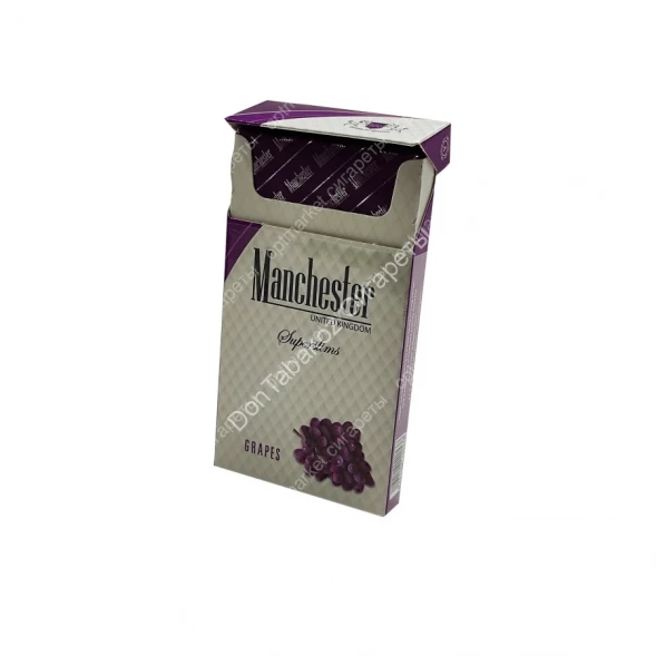 Сигареты Manchester (Манчестер) Grapes Superslims оптом 