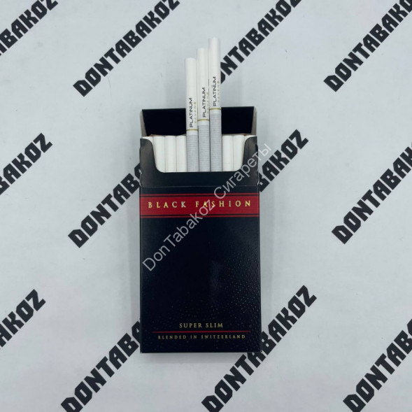 Сигареты Платинум Севен (Platinum Seven) Black Fashion SuperSlim Оптом 