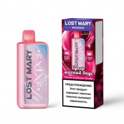 Электронная сигарета Lost mary MO 30000 Г Кислая Клубника Питайя 20мг (2%) оптом