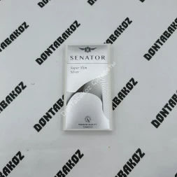 Сигареты Senator Superslim Silver (Сенатор Суперслим Сильвер) оптом  