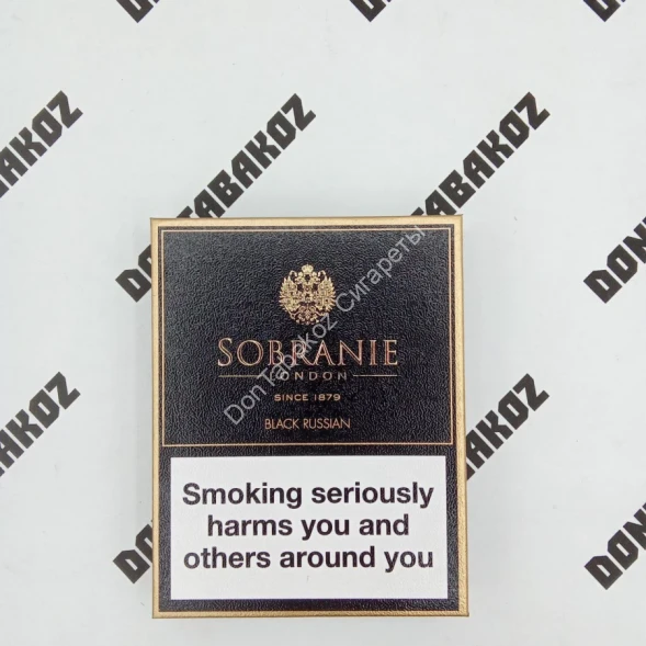 Сигареты Sobranie Black Russian Микс 
