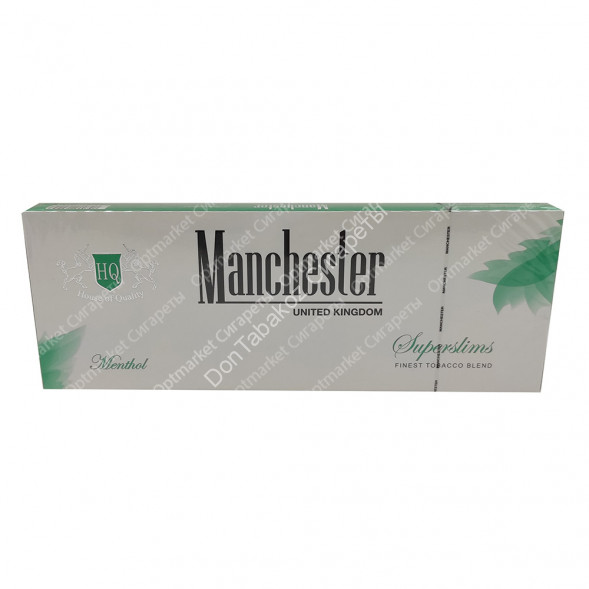 Сигареты Manchester (Манчестер) Menthol Superslims Микс 