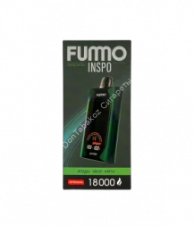 Электронная сигарета Fumo Inspo 18000 затяжек Ягоды Хвоя Мята оптом      