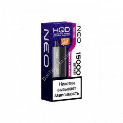 Электронная сигарета HQD Neo Ежевика-маракуйя 15000 Оптом