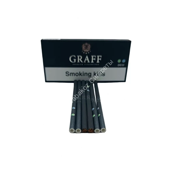 Сигареты Graff Premium Duo Black Royal Slims Оптом 